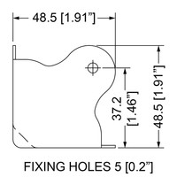 C0675z platte hoek 49mm R2