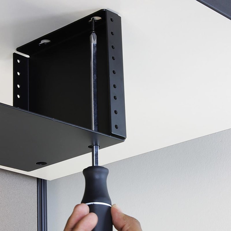 R2510-1U 19 inch kast voor tafel- of wandmontage 1HE