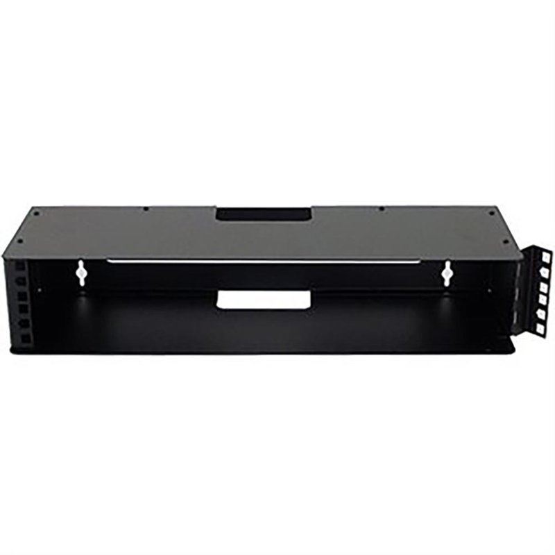 R2520-2U 19 inch kast met scharnierrail 2HE