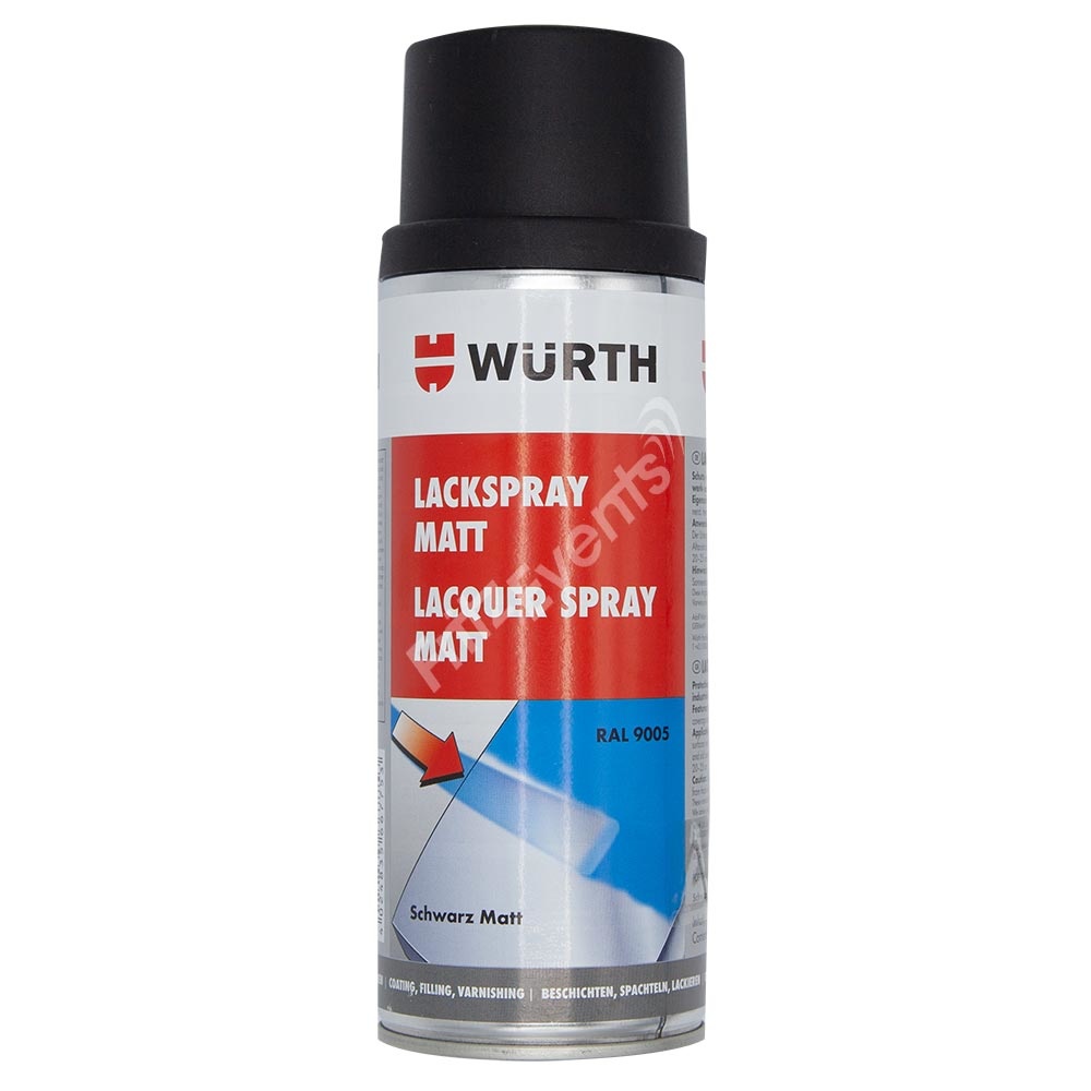 Penn Elcom MG-9720 Wurth lak spuitbus matzwart afbeelding