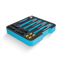 87402 MI 19 inch schuim inlay voor microfoons & beltpacks