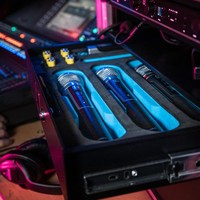 87402 MI 19 inch schuim inlay voor microfoons & beltpacks