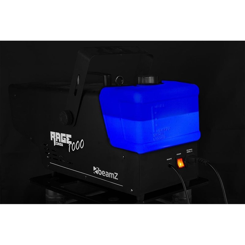 Rage 1000 sneeuwmachine met draadloze afstandsbediening