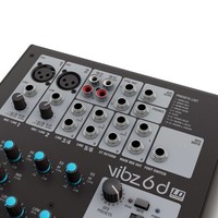 VIBZ 6D 6-kanaals PA-mixer met effecten
