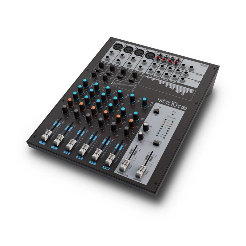 VIBZ 10C 10-kanaals PA-mixer met compressor