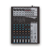 VIBZ 10C 10-kanaals PA-mixer met compressor