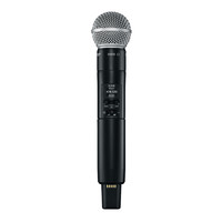 Shure SLXD2/SM58-H56 draadloze SM58 microfoon SLXD2/SM58-H56 draadloze SM58 microfoon