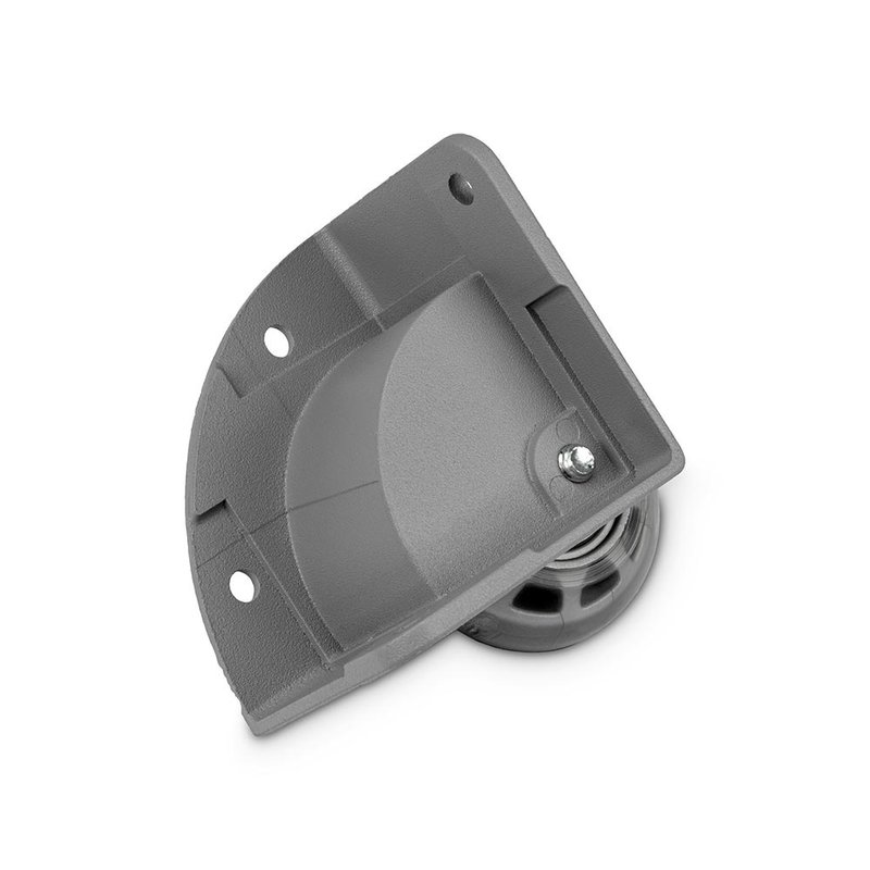 37601 S inbouw flightcasewiel met verzet