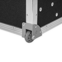 37601 S inbouw flightcasewiel met verzet