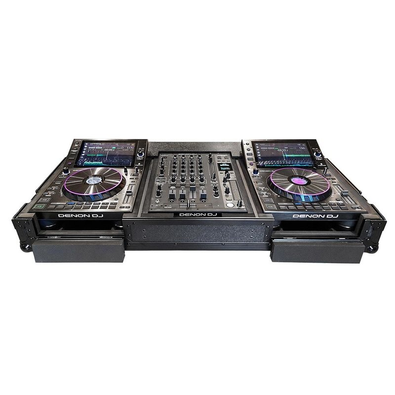 SCX-1 BL flightcase voor 2x Denon DJ SC6000 & 1x X1850