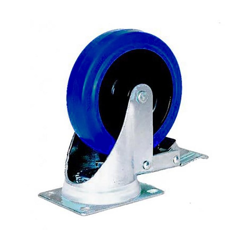 Penn Elcom W8992/B zwenkwiel met rem 125mm W8992/B zwenkwiel met rem 125mm