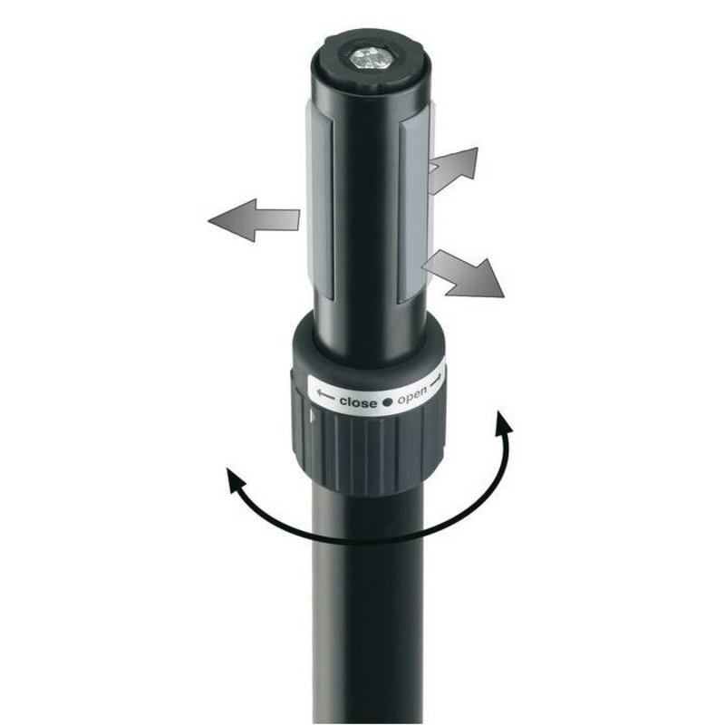 21360 Tussenpaal met ring lock systeem