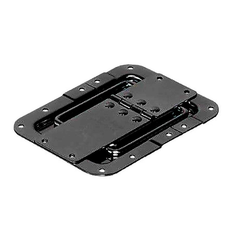 P2558K stopscharnier en dekselstop met verzet zwart