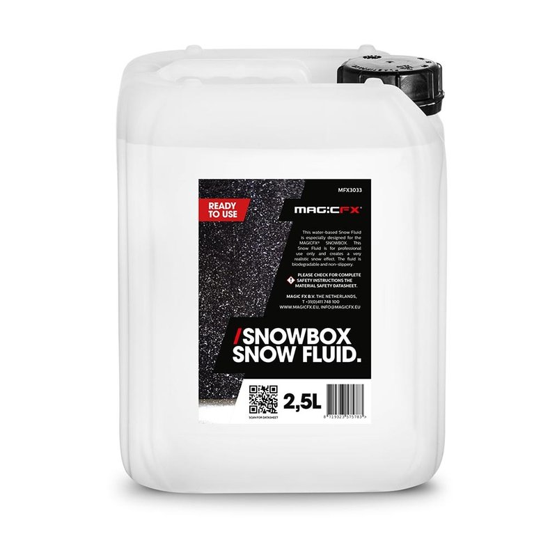 MagicFX Sneeuwvloeistof voor Snowbox 2,5L Sneeuwvloeistof voor Snowbox 2,5L