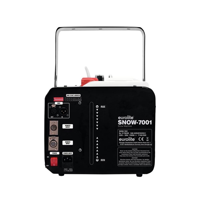 Snow 7001 DMX sneeuwmachine 1500W