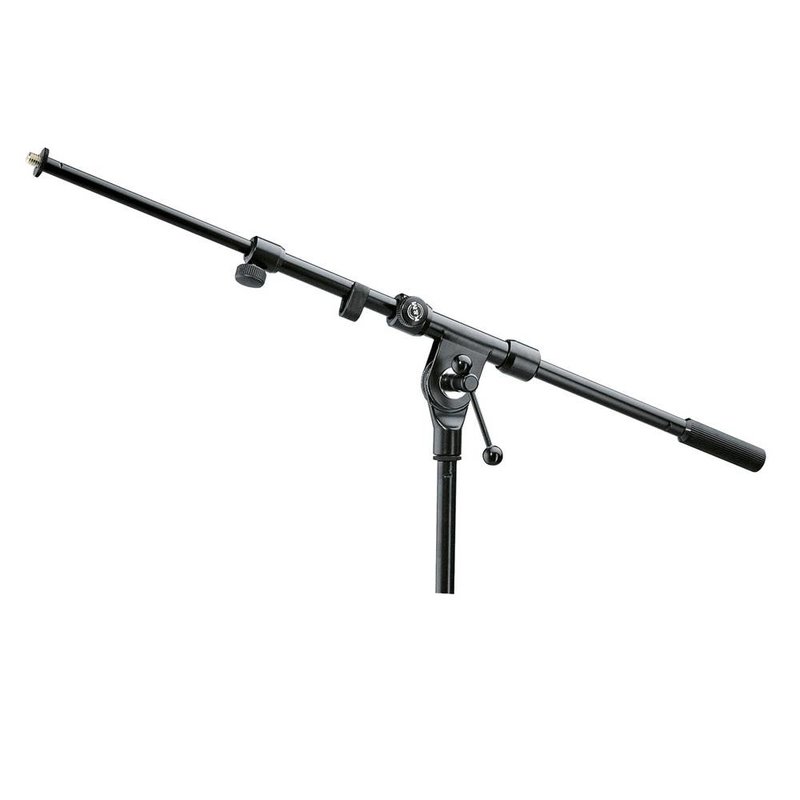 K&M 21110 Telescopische microfoonhengel zwart 21110 Telescopische microfoonhengel zwart