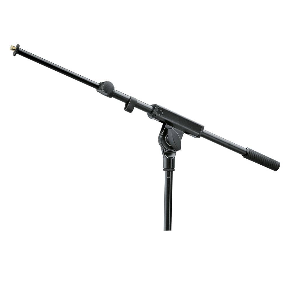 K&M 21140 Telescopische microfoonhengel zwart afbeelding