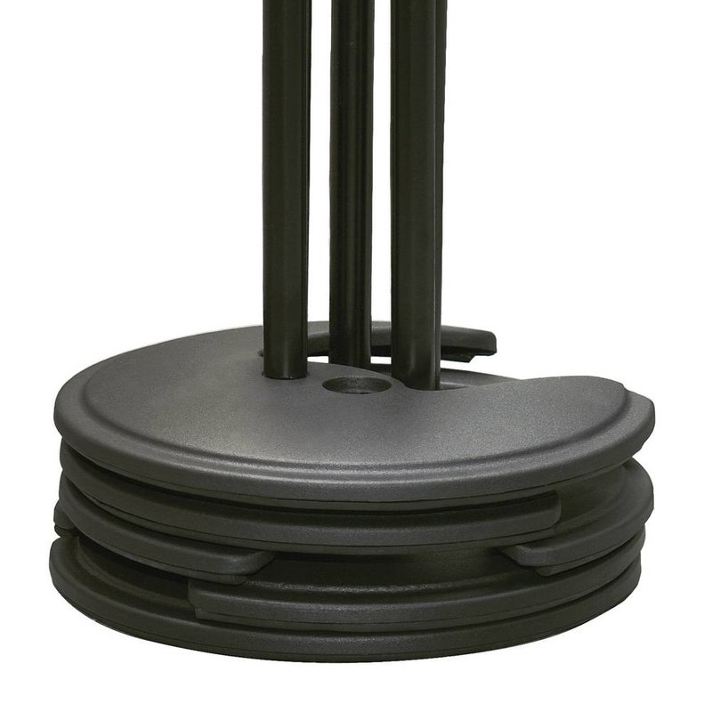 K&M 26075 Stapelbaar One Hand microfoonstatief zonder hengel 26075 Stapelbaar One Hand microfoonstatief zonder hengel