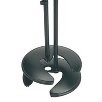 K&M 26075 Stapelbaar One Hand microfoonstatief zonder hengel 26075 Stapelbaar One Hand microfoonstatief zonder hengel