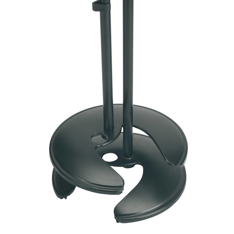 K&M 26075 Stapelbaar One Hand microfoonstatief zonder hengel 26075 Stapelbaar One Hand microfoonstatief zonder hengel