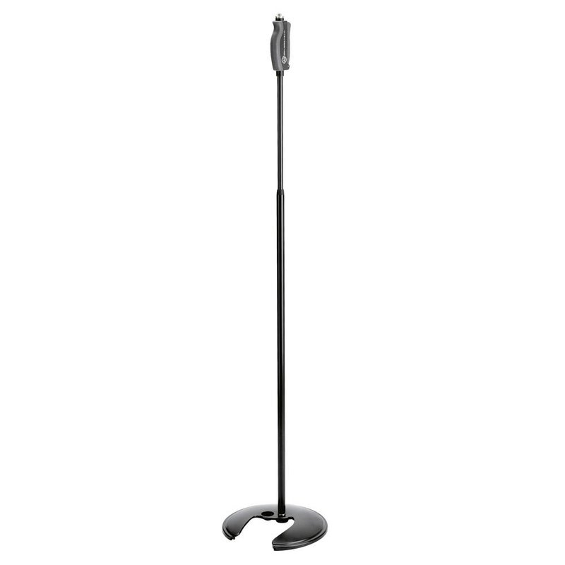 K&M 26075 Stapelbaar One Hand microfoonstatief zonder hengel 26075 Stapelbaar One Hand microfoonstatief zonder hengel