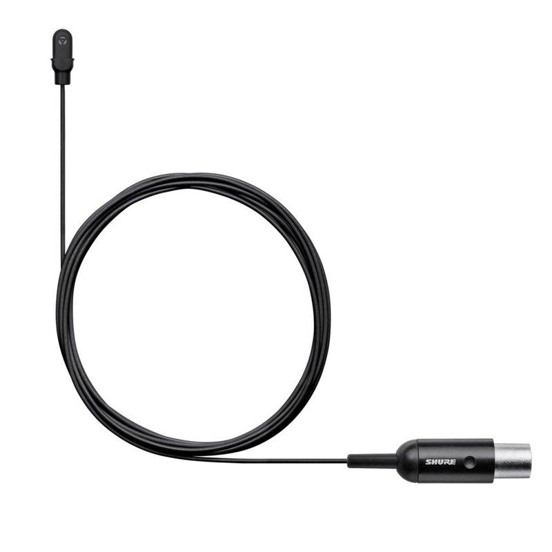 Shure DL4B/O-MTQG-A Duraplex dasspeldmicrofoon zwart DL4B/O-MTQG-A Duraplex dasspeldmicrofoon zwart