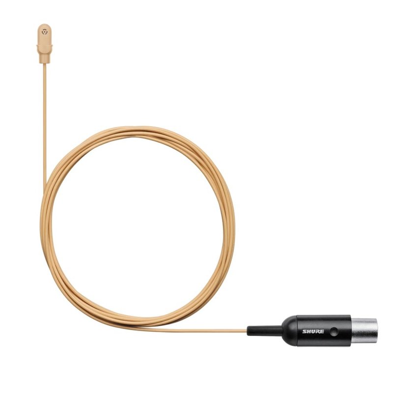 Shure DL4T/O-MTQG-A Duraplex dasspeldmicrofoon beige DL4T/O-MTQG-A Duraplex dasspeldmicrofoon beige