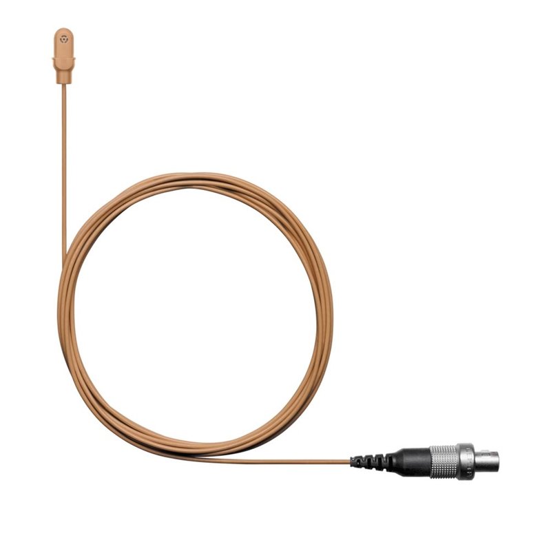 Shure DL4C/O-LM3-A Duraplex dasspeldmicrofoon bruin DL4C/O-LM3-A Duraplex dasspeldmicrofoon bruin