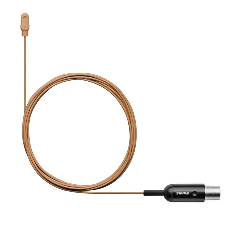 Shure DL4C/O-MTQG-A Duraplex dasspeldmicrofoon bruin DL4C/O-MTQG-A Duraplex dasspeldmicrofoon bruin