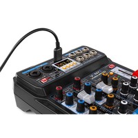 Vonyx VMM-P500 4-kanaals mixer met USB, BT & MP3-speler VMM-P500 4-kanaals mixer met USB, BT & MP3-speler