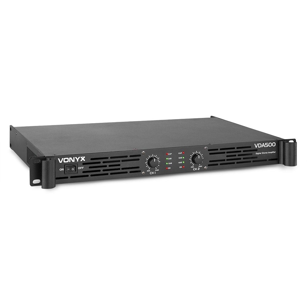 Vonyx VDA500 digitale PA versterker 2x 250W afbeelding