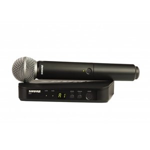 Shure BLX24-SM58 Draadloos handheld microfoonsysteem Shure BLX24-SM58 Draadloos handheld microfoonsysteem