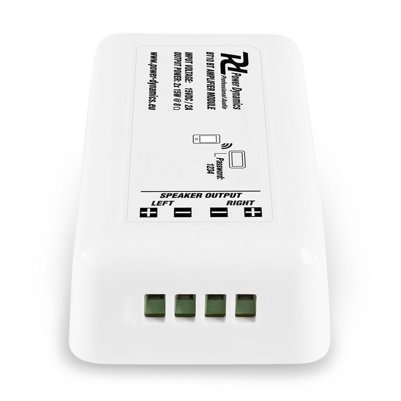 BT10SET versterker met BT + 2 plafondspeakers IPX5 5 inch