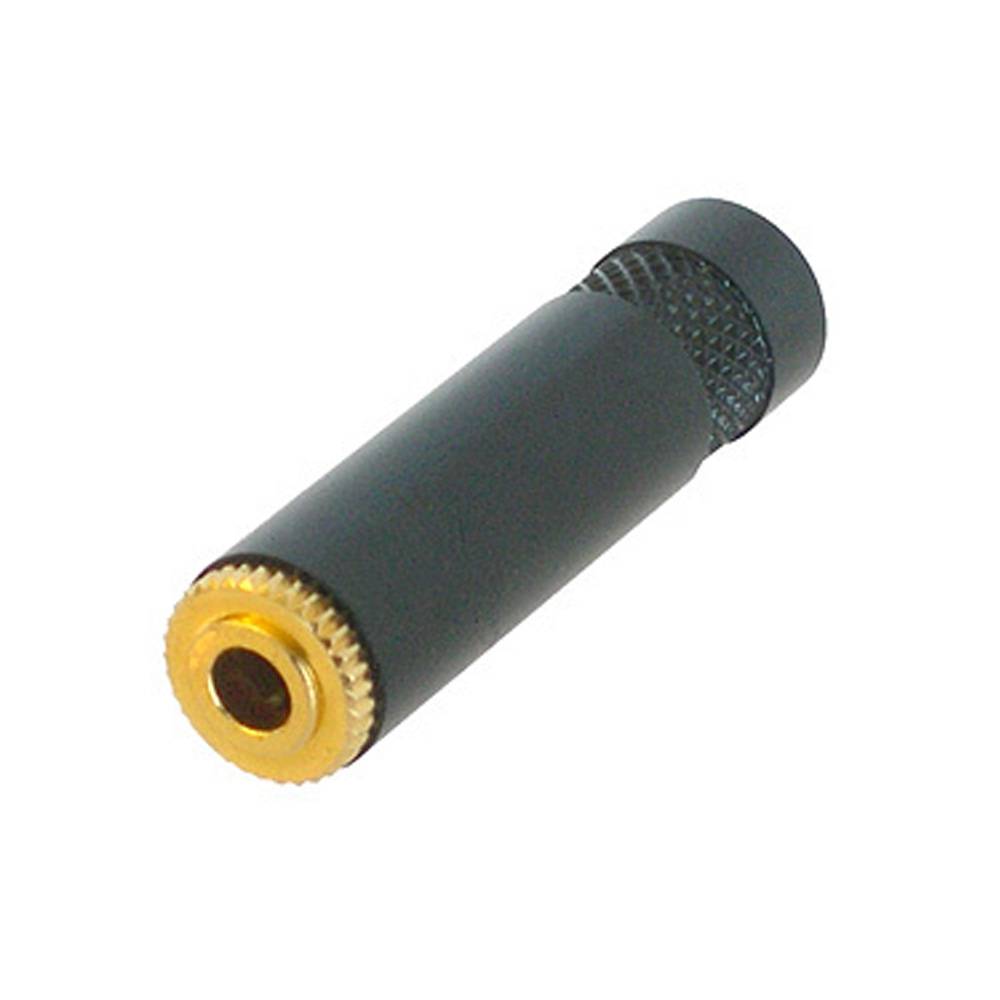 Rean NYS240BG Female mini-jack kabeldeel zwart afbeelding