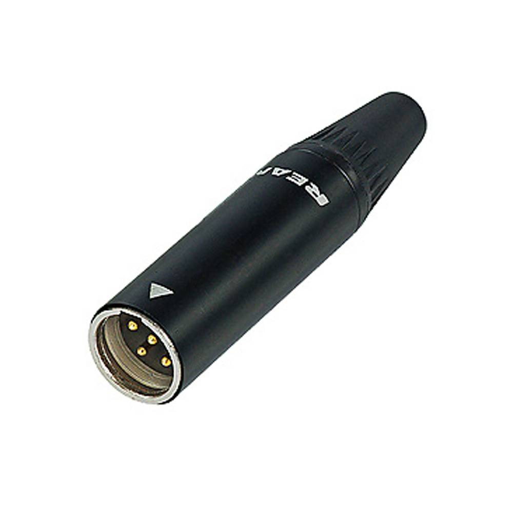 Rean RT4MC-B mini XLR kabeldeel male 4-polig afbeelding