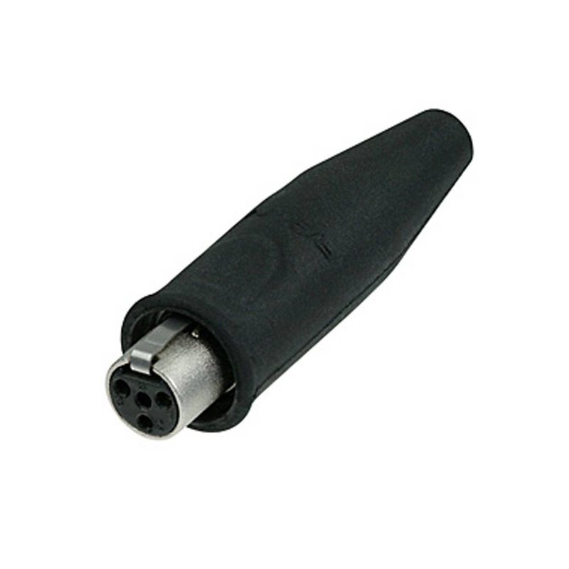 RT5FC-B-W mini XLR kabeldeel female 5-polig