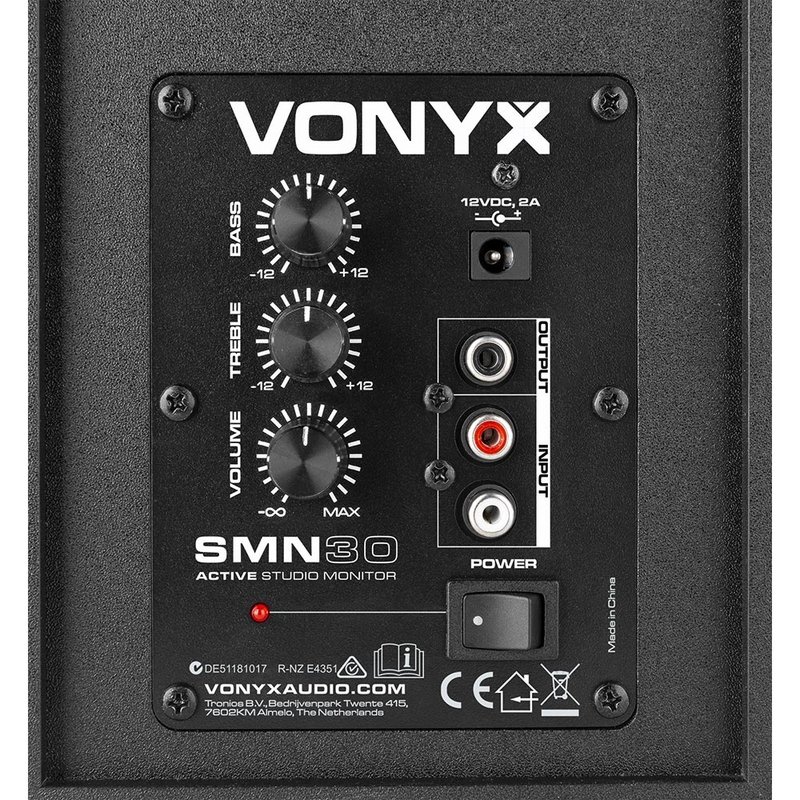 SMN30B actieve studiomonitors (2 stuks)