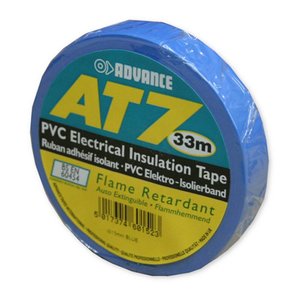Advance Tapes AT7 PVC tape 15mm 33m blauw Advance Tapes AT7 PVC tape 15mm 33m blauw