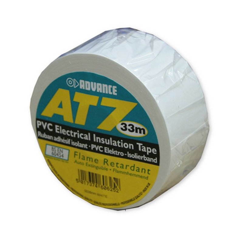 AT7 PVC Tape 38mm 33m wit