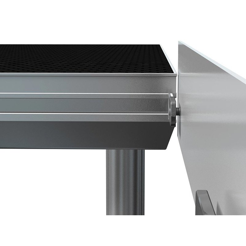 Kickboard100 podiumrokprofiel met opstaande rand 97cm