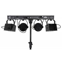 JB Systems USB Partyset met 4 lichteffecten op statief & bar USB Partyset met 4 lichteffecten op statief & bar