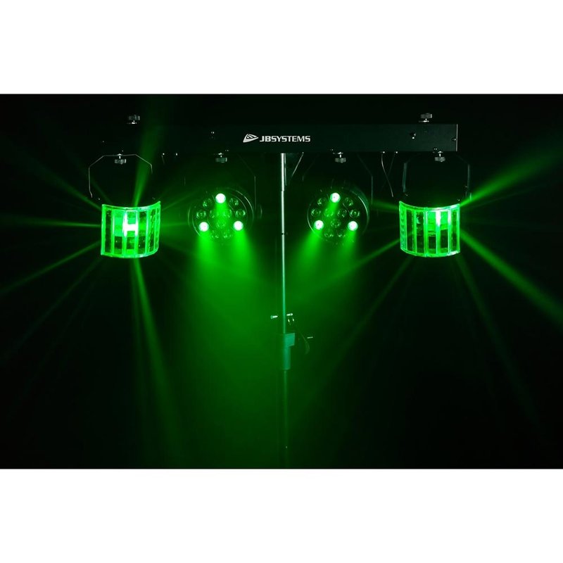 JB Systems USB Partyset met 4 lichteffecten op statief & bar USB Partyset met 4 lichteffecten op statief & bar