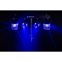 JB Systems USB Partyset met 4 lichteffecten op statief & bar USB Partyset met 4 lichteffecten op statief & bar