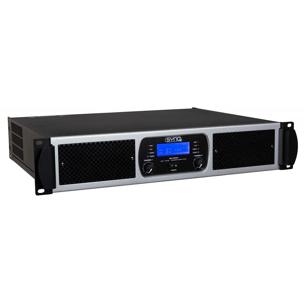 Synq SE-3000 PA versterker 2x 1500W afbeelding