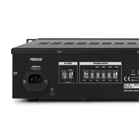 PRM240 100V zoneversterker, mixer & mediaspeler 240W