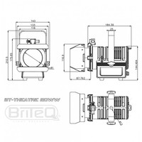 BT-THEATRE 20WW LED theaterspot warm wit