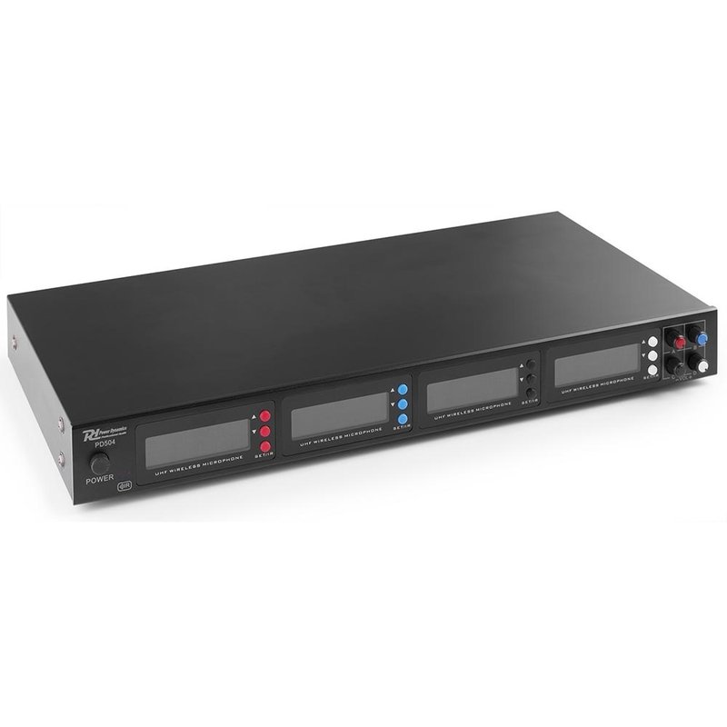 PD504B draadloze microfoonset met 8 microfoons