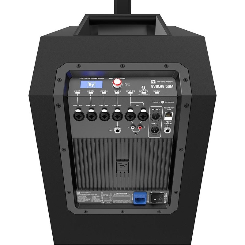 EVOLVE 50M actief PA systeem zwart