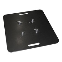Duratruss DT BPS-8080 Black zware truss baseplate DT BPS-8080 Black zware truss baseplate