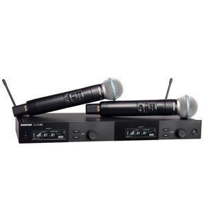 Shure SLXD24D/B58-K59 dubbel draadloos microfoonsysteem